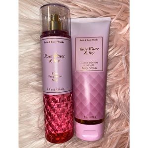 Bath and body works Rose Watery & Ivy spray and body cream